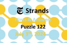 Strands NYT Answers Today: July 3, 2024