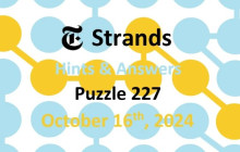 Strands NYT Answers Today: October 16, 2024 img