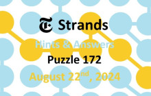 Strands NYT Answers Today: August 22, 2024 img