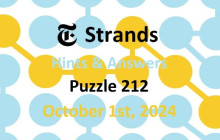 Strands NYT Answers Today: October 1, 2024 img