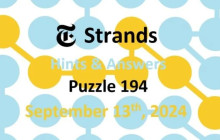 Strands NYT Answers Today: September 13, 2024 img